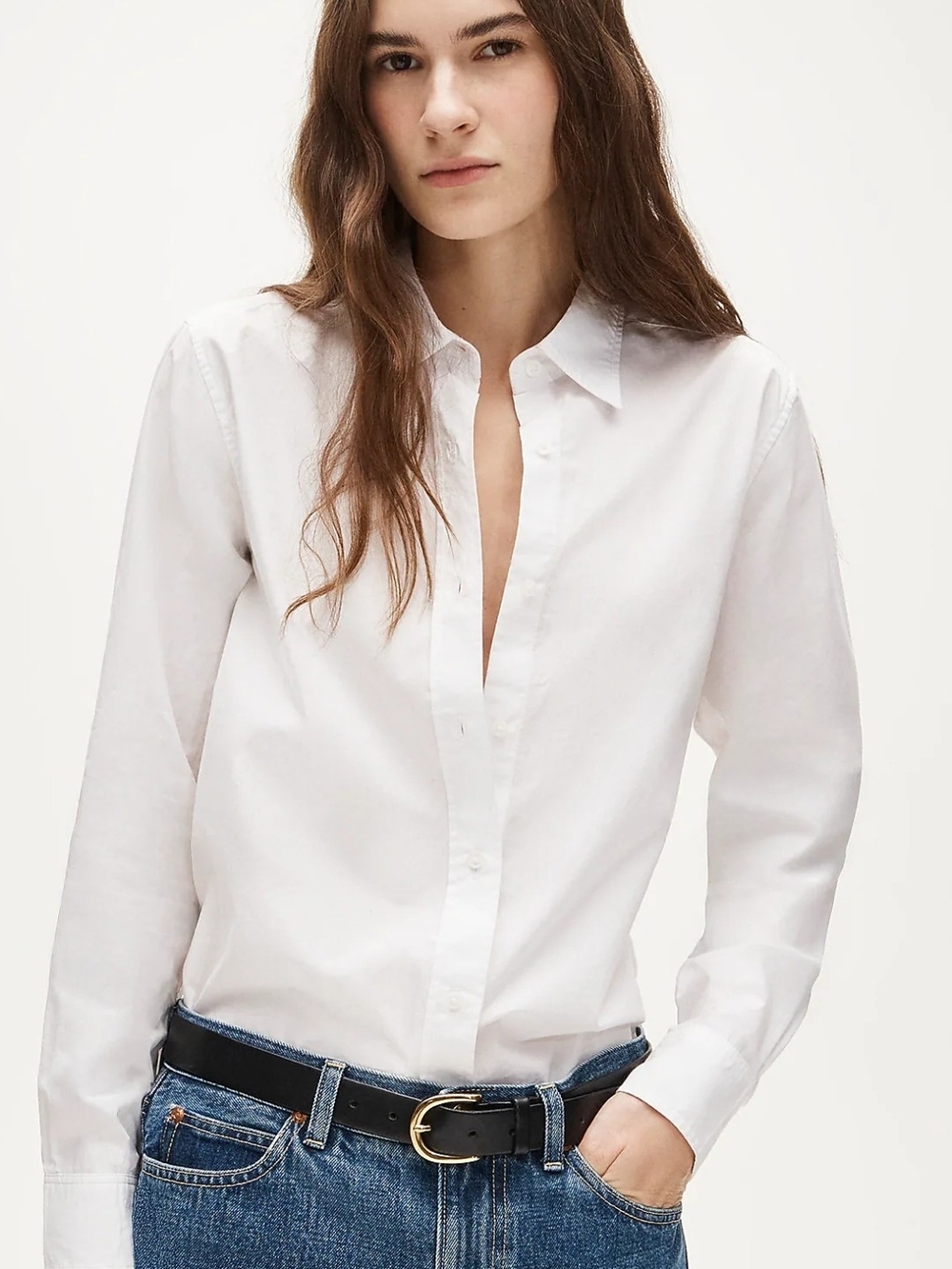 J.Crew Jules Classic Fit Shirt In Cotton Poplin